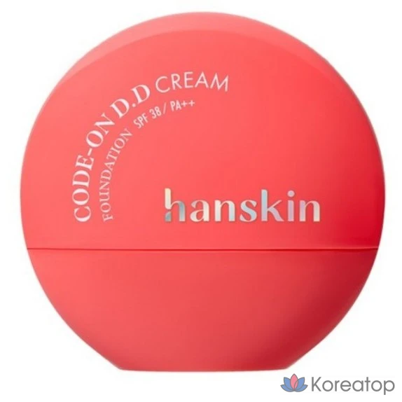 Тональный крем Hanskin Code On Didi Cream Foundation, 35 мл, 1 шт., оттенок 32NW Deep Beige.