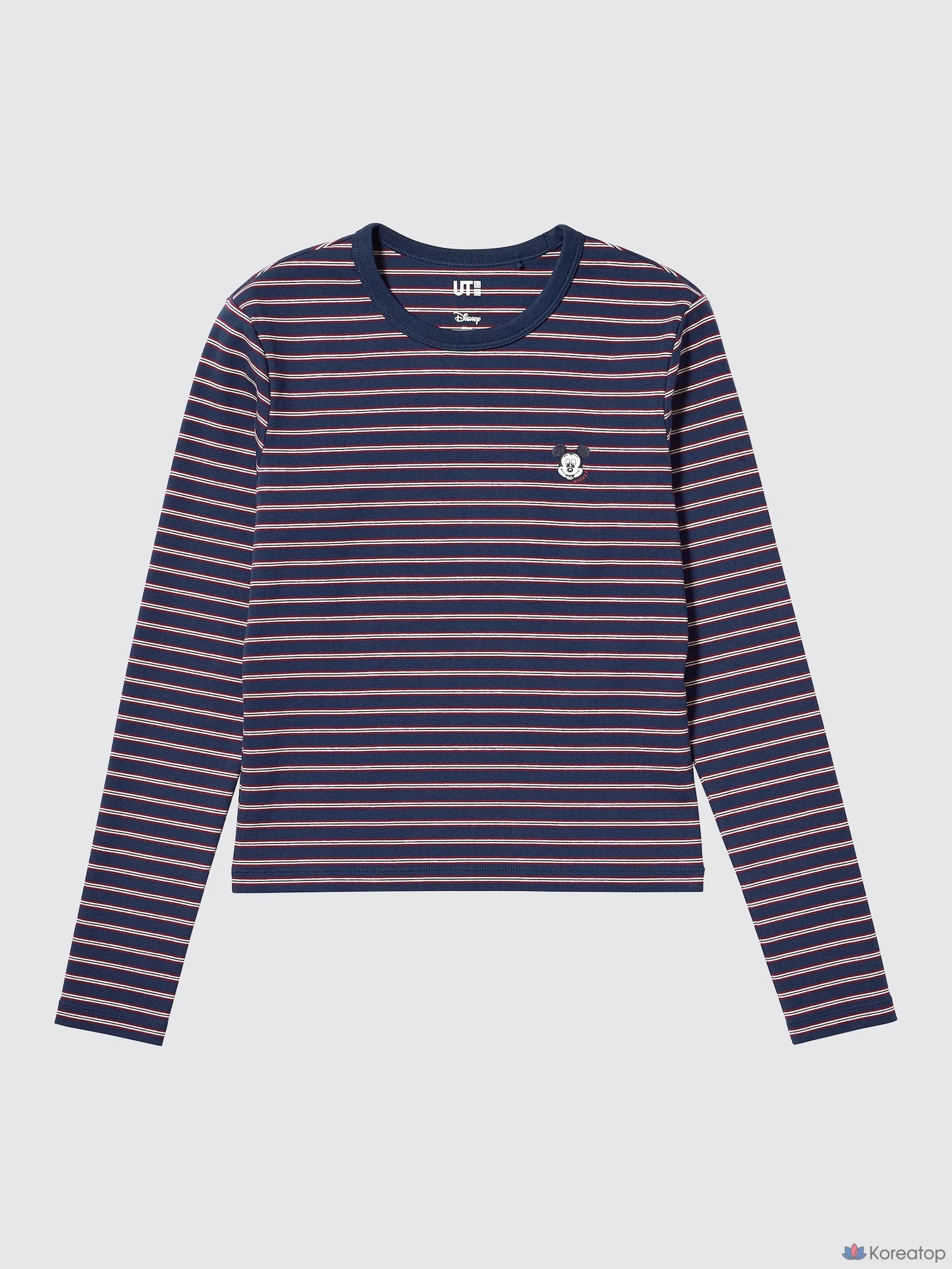 Лонгслив Uniqlo Mickey &amp; Friends Mini UT Graphic T Long Sleeve D