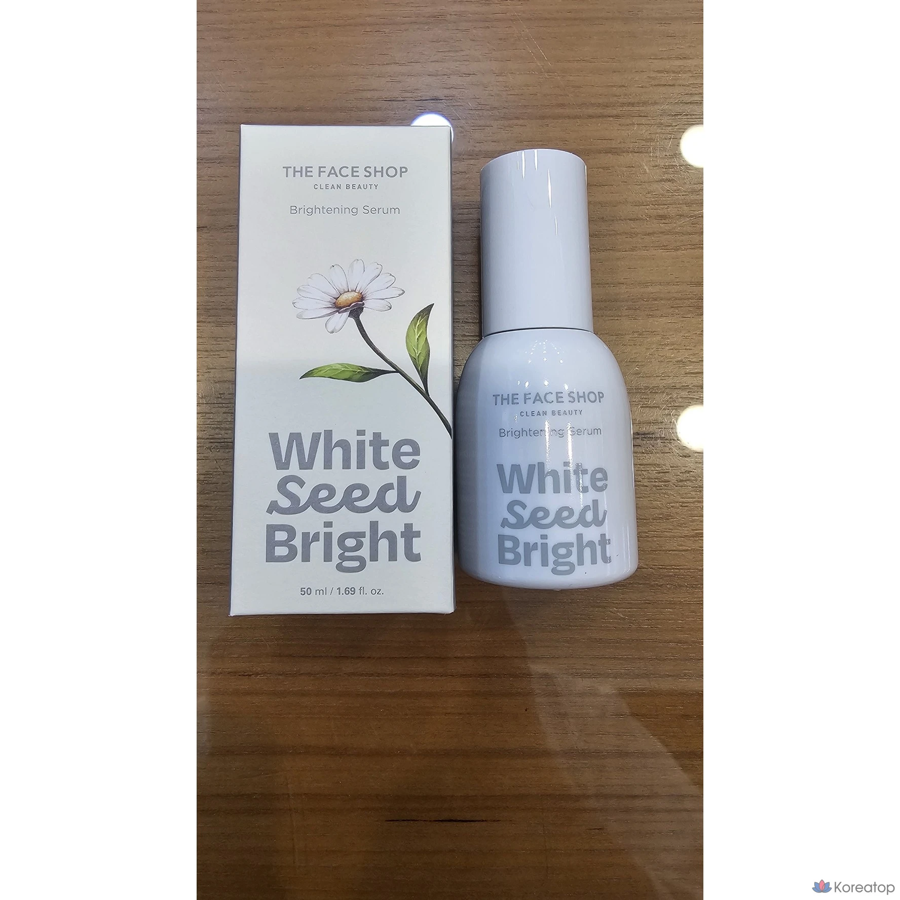 Эссенция для осветления кожи The Face Shop White Seed Real Whitening Essence, 50 мл, 1 шт.