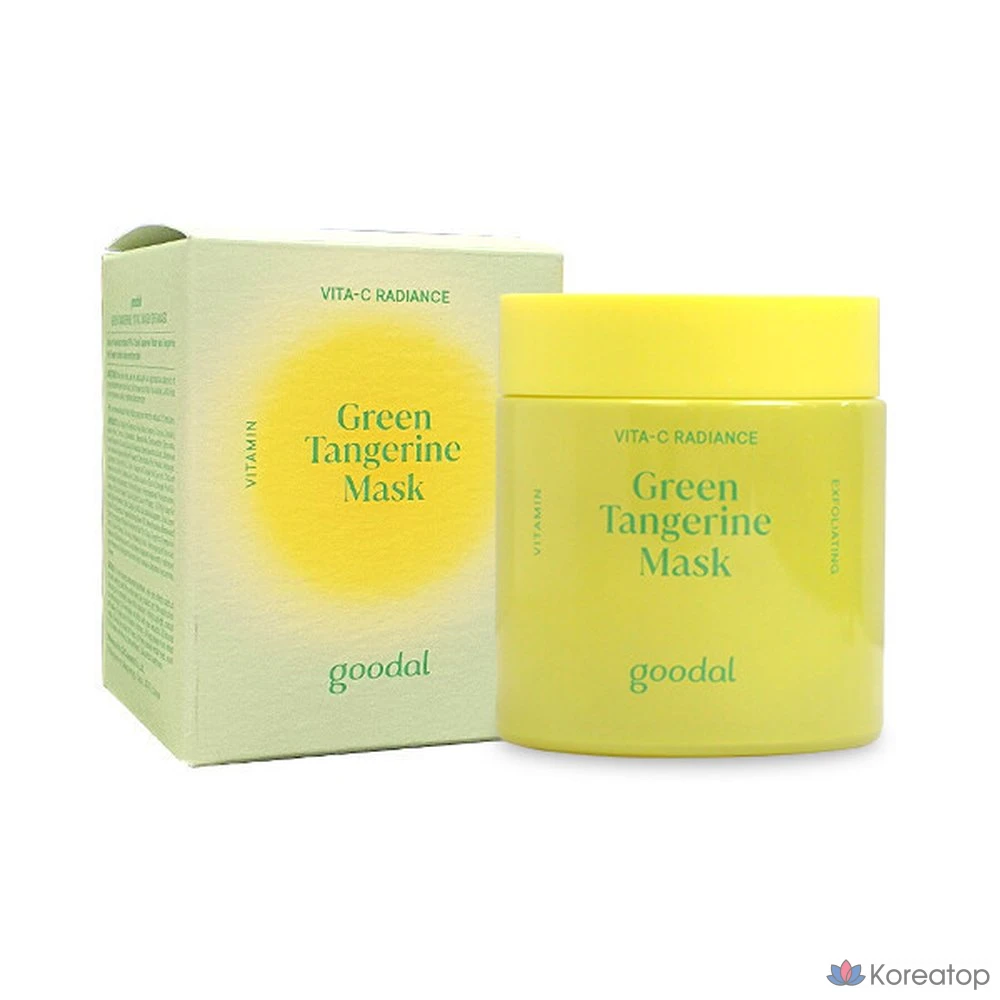 Очищающая маска Goodal Green Tangerine Vita C Wash-off Mask, 110 г, 1 шт.