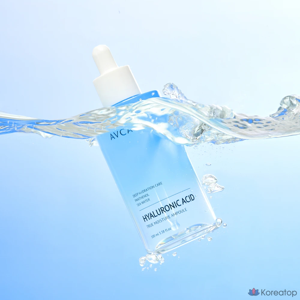 Ампула AVCA True Moisture с низкомолекулярной гиалуроновой кислотой, 100 мл, 1 шт.