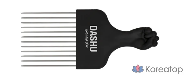 Расческа-помада DASHU Classic Styling Pick Pomade Comb, разные цвета, 1 шт.