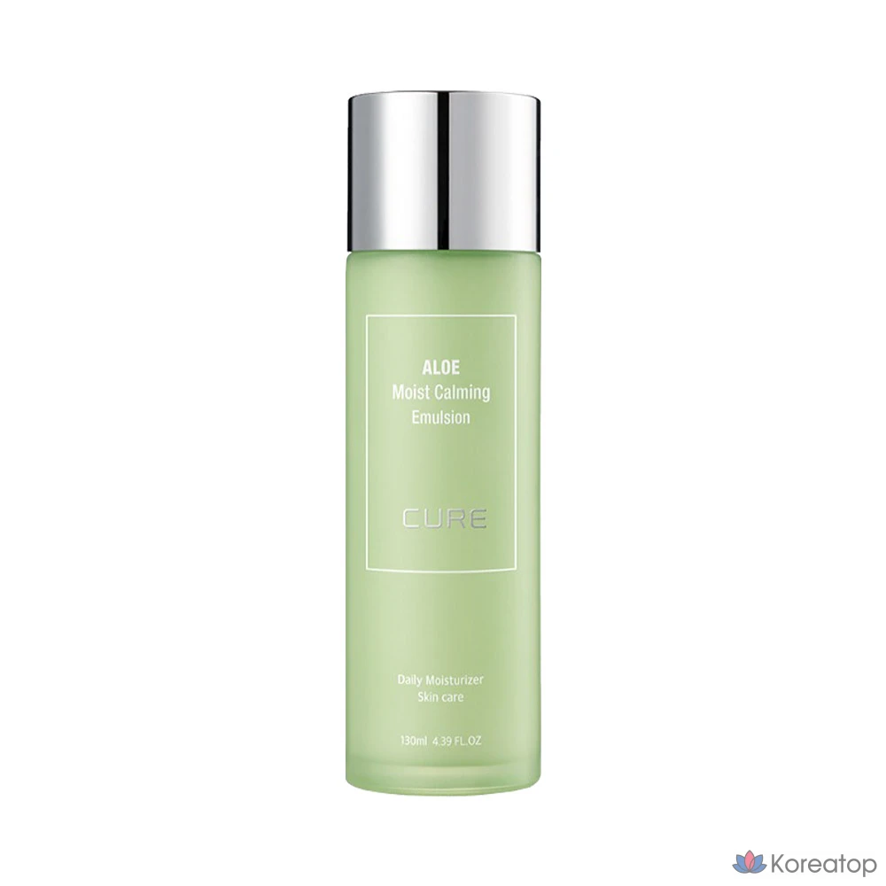 Успокаивающий тоник с алоэ вера KIM JEONG MOON Aloe Cure 130 мл + Эмульсия 130 мл, 1 флакон, фото 3