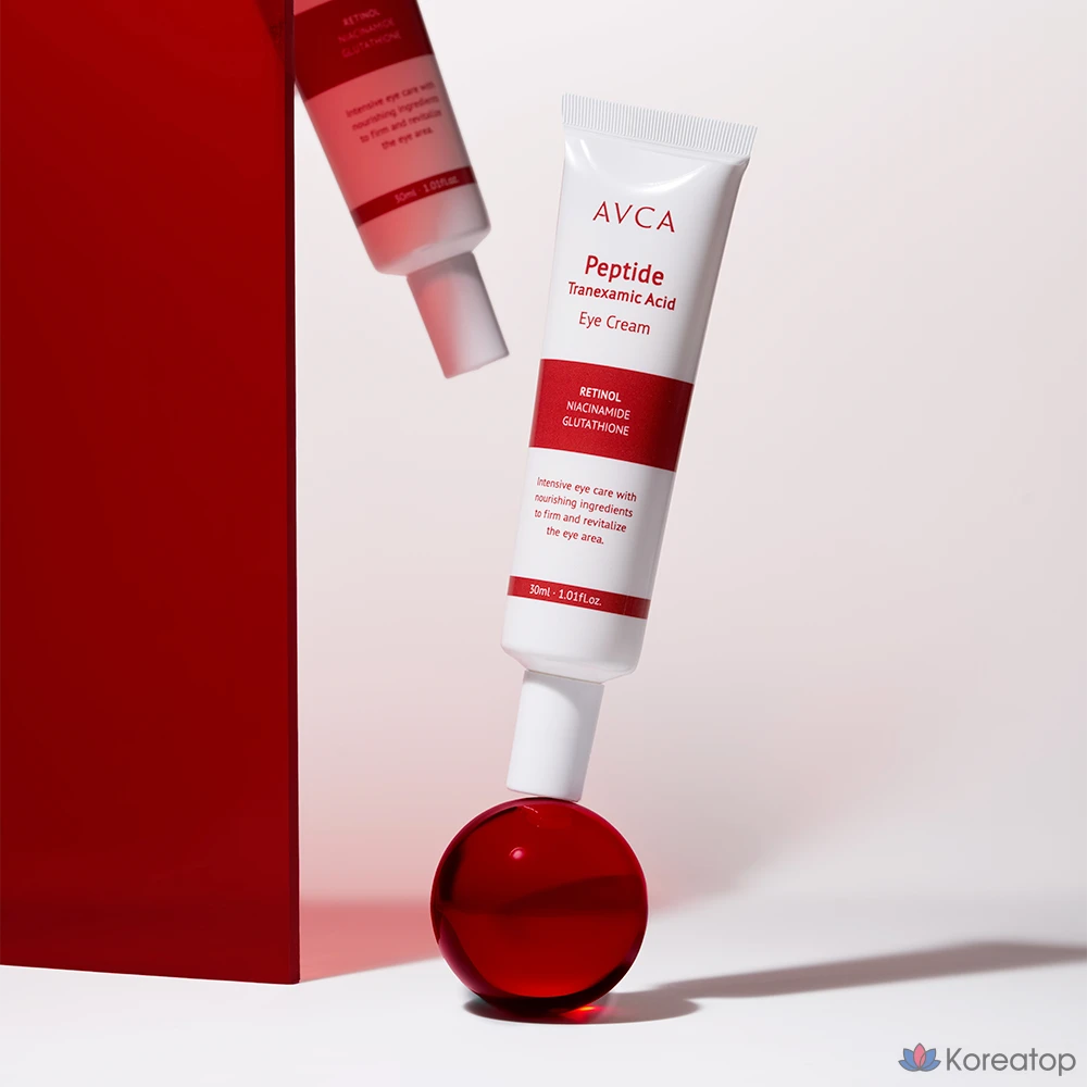 Укрепляющий крем для глаз AVCA с пептидами и транексамовой кислотой, 1 шт., 30 мл