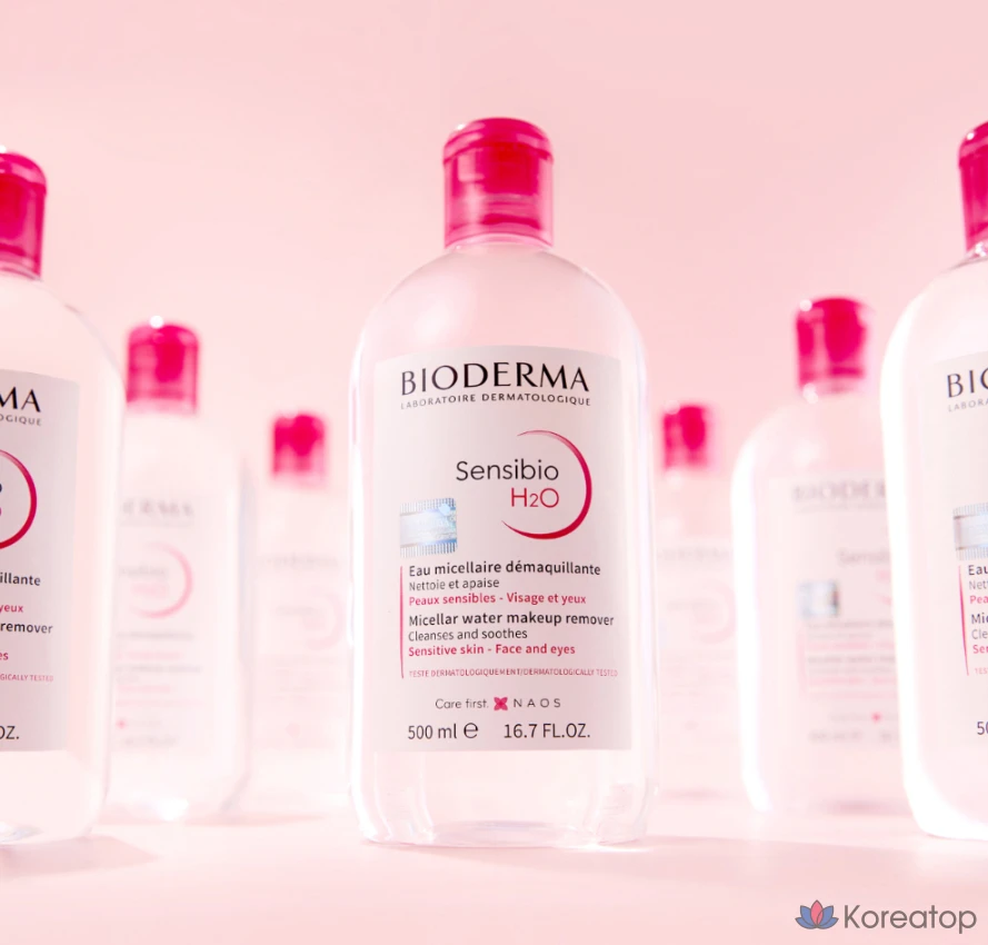 Набор очищающей воды Bioderma Sensibio H2O Sensitive 500 мл + 250 мл, 1 шт.