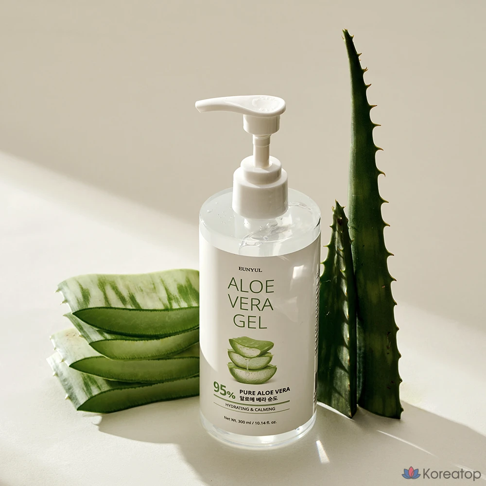 Успокаивающий гель с алоэ вера Eunyul, 95%, 300 мл, 1 шт.