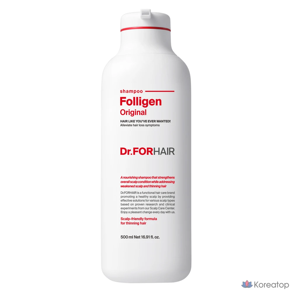 Шампунь Dr. For Hair Foligen, 500 мл, 1 флакон.