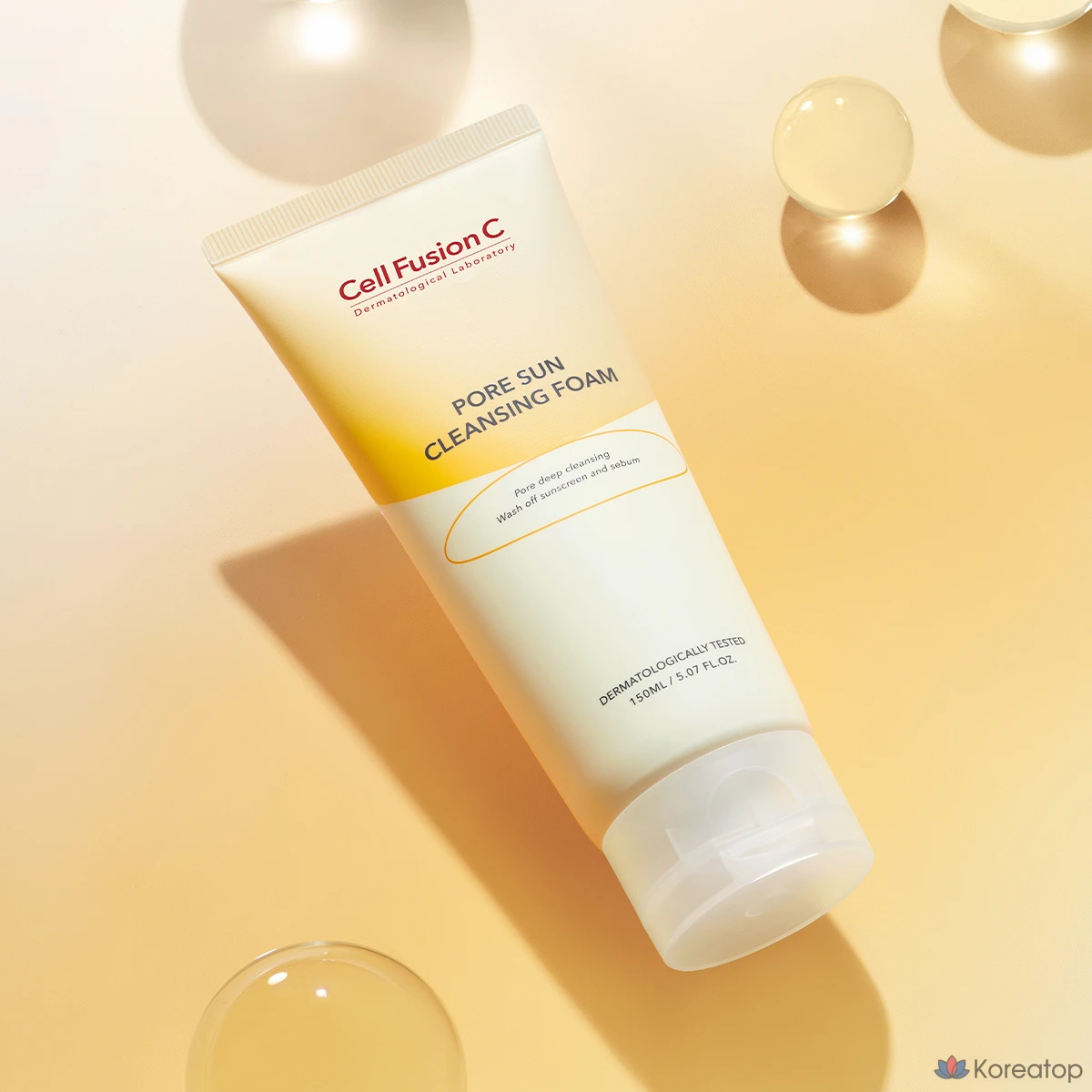 Очищающая пенка для лица Cellfusion C Pore Sun, 150 мл, 1 шт.