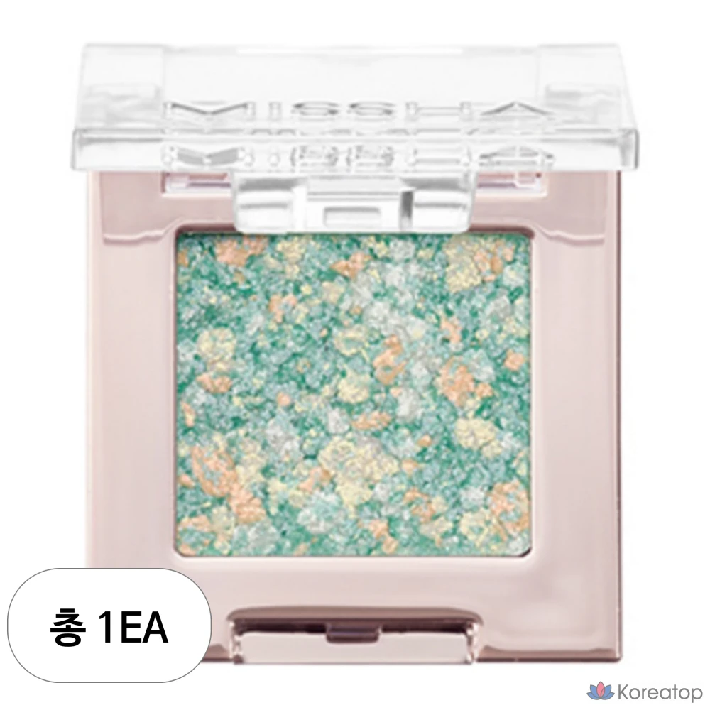 Тени для век Missha Glitter Prism, 2 г, № 22 Mint Prism, 1 шт.