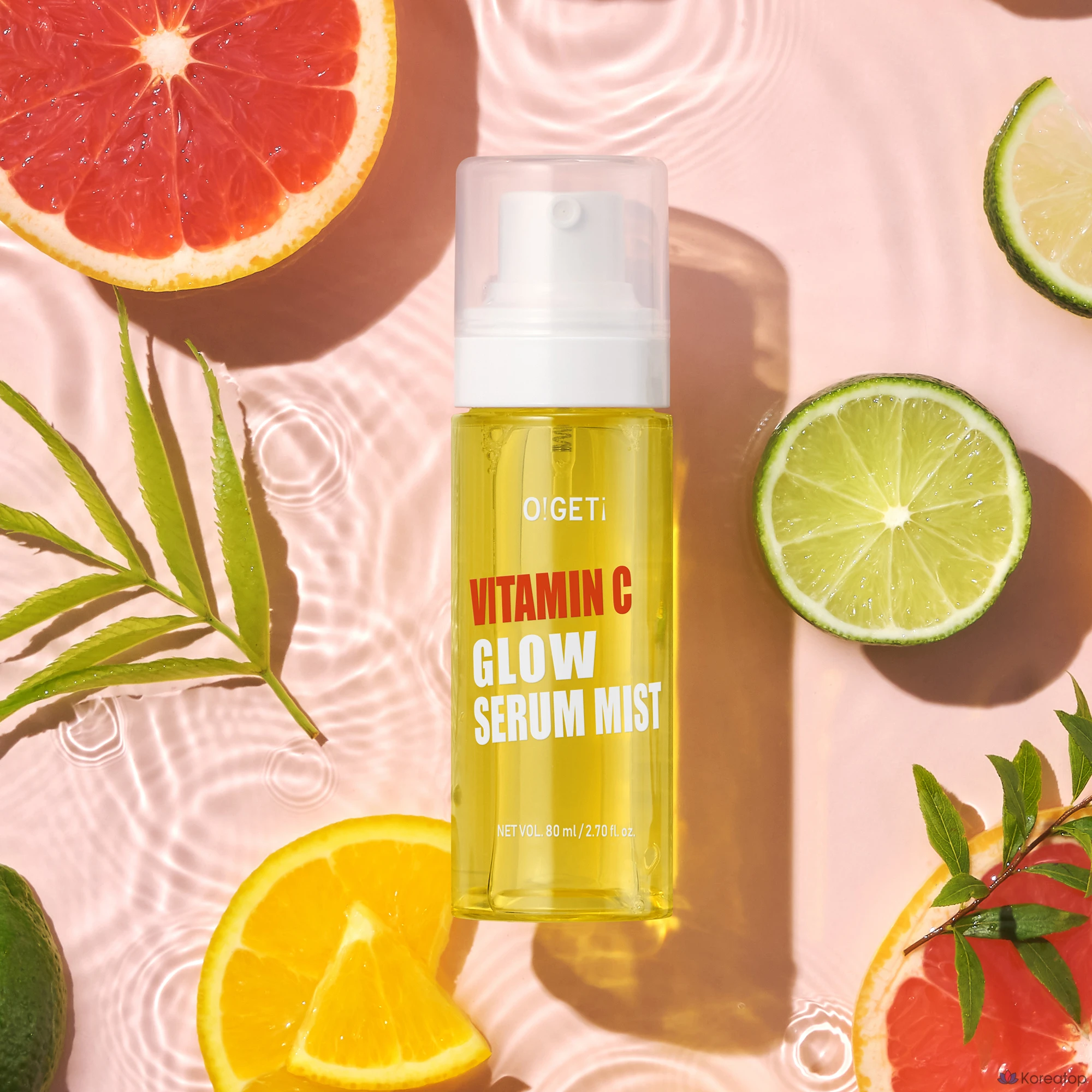 Сыворотка-спрей Oget Vitamin C Glow Serum Mist, 80 мл, 1 шт.