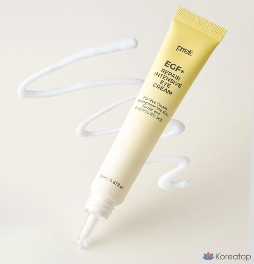 Интенсивный восстанавливающий крем для глаз Prreti EGF+, 20 мл, 1 шт.