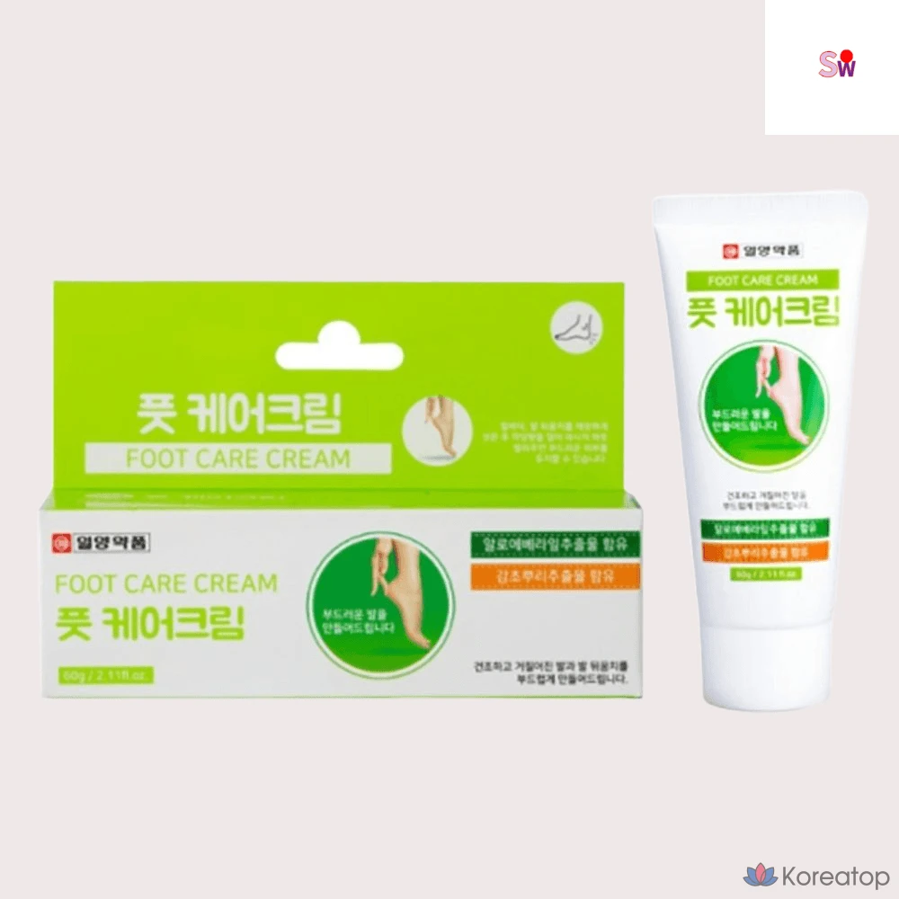 Фармацевтический крем для ног Ilyang, 60 г, 1 упаковка