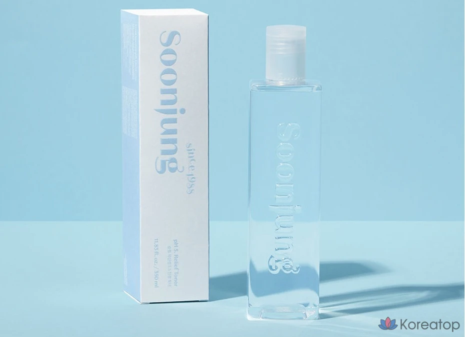 Успокаивающий тоник Etude House Soonjung Mildly Acidic 5.5, 500 мл, 1 шт., фото 2