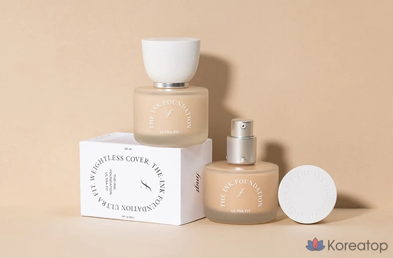 FMGT The Face Shop The Ink Foundation Ultra Fit, 201, 1 шт.