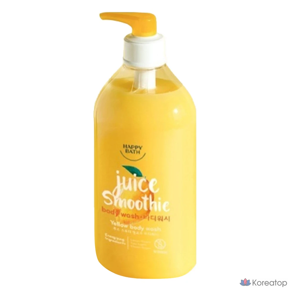 Гель для душа Happy Bath Juice Smoothie с ароматом юдзу, 820 г, 1 шт.