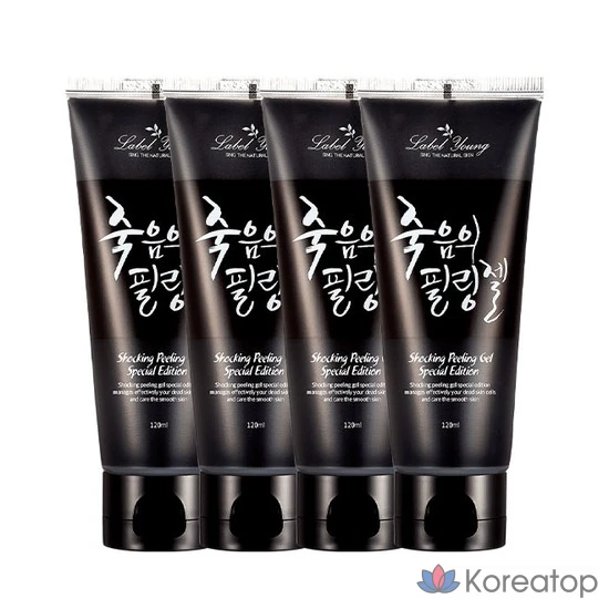 Shocking Death Peeling Gel, 1 шт., 120 мл, для удаления отмерших клеток кожи и загрязнений.