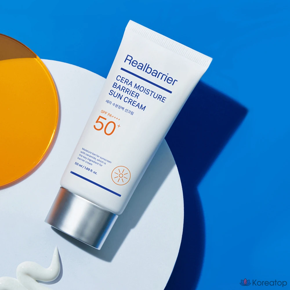 Солнцезащитный крем Real Barrier Cica Moisture Barrier Sun Cream SPF50+ PA++++, 50 мл, 1 шт.