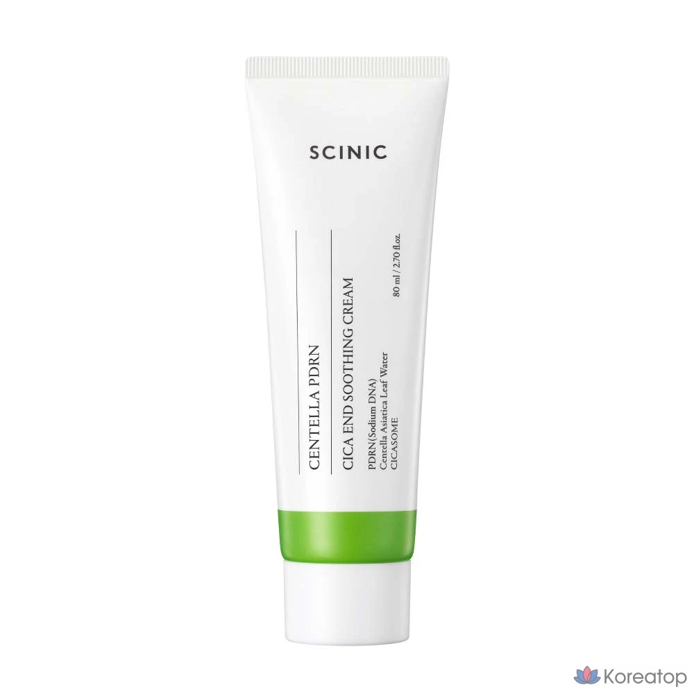 Успокаивающий крем для кончиков волос Scinic Peptide PDRN Cica, 80 мл, 1 шт.