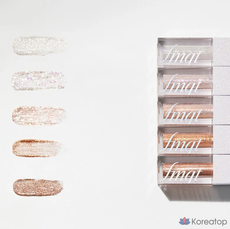 FMGT Metallic Cube Liquid Eyeshadow, оттенок 04 Golden Top, 1 шт., фото 3