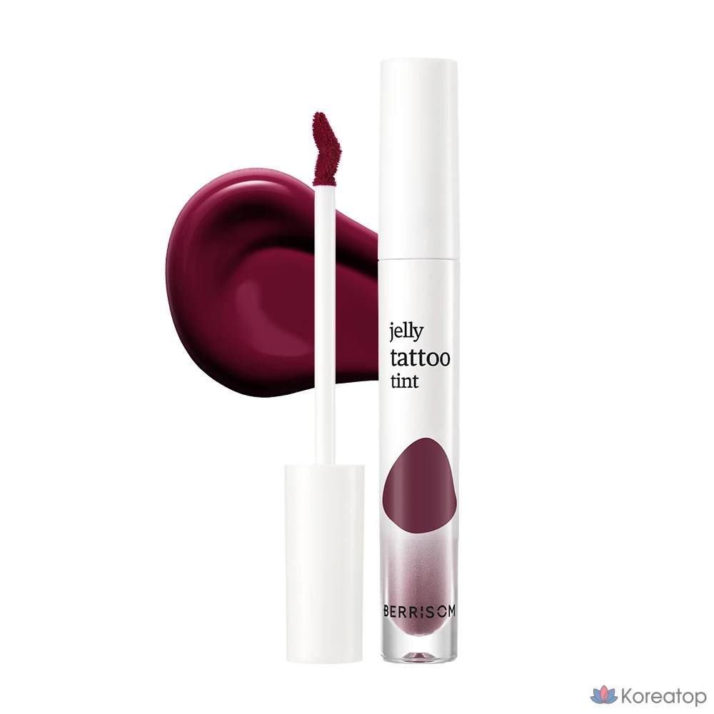 Тинт для губ Berrisom Jelly Tattoo Tint, оттенок 07 Blackberry, 1 шт.