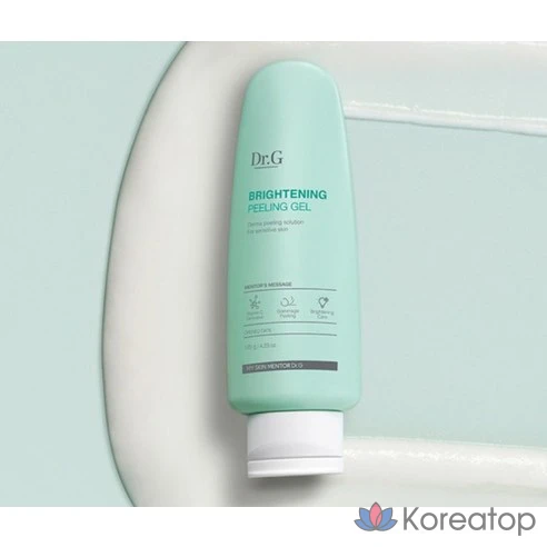 Осветляющий пилинг-гель Dr. G, 120 г + 60 г х 2 упаковки