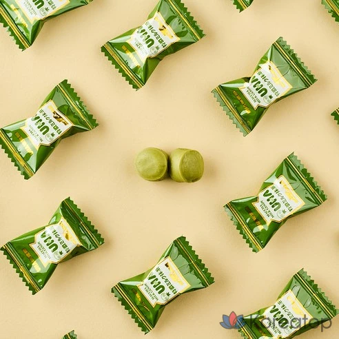 Конфеты UHA Mikakudo Tokuno Milk Matcha