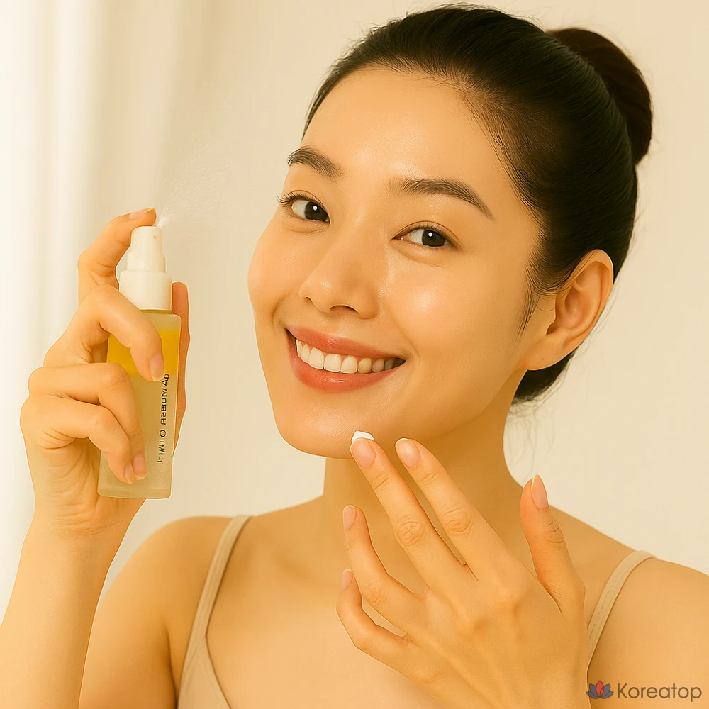 Winter's: двухкомпонентный спрей-масло для лица Incellderm Oil Mist (Crew Mist / Basic Cosmetics), 49,5 мл, 1 шт., фото 2