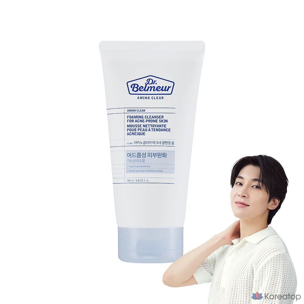 Очищающая пенка для лица The Face Shop Dr. Belmer Amino Clear Acne Cleansing Foam, 150 мл, 1 шт.