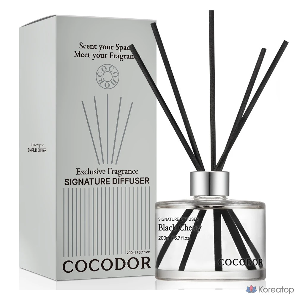 Диффузор для дома Cocodor Signature Diffuser, Black Cherry, 200 мл, 1 шт.