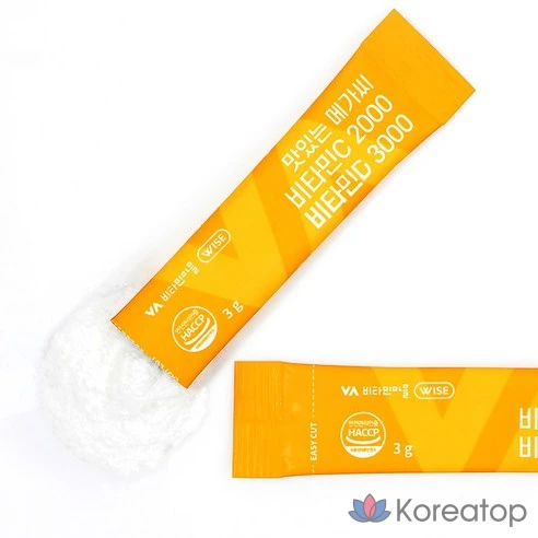 Витамин C и D Vitamin Village Delicious Mega C, 180 г