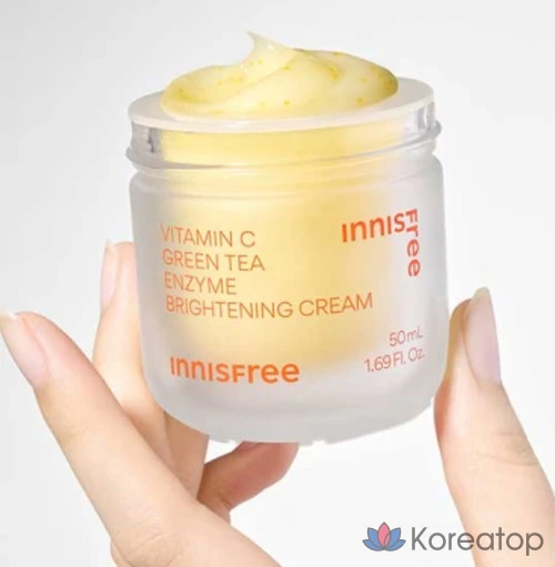 Крем для лица Innisfree Vitamin C Green Tea Enzyme Spot Toner, 50 мл, 1 шт.