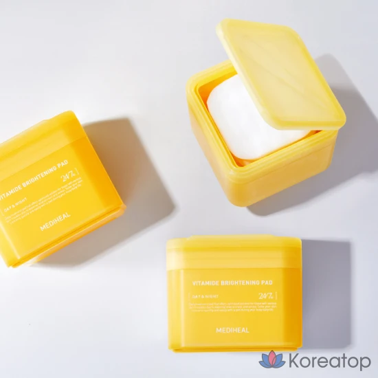 Пэды MEDIHEAL Vitamide Brightening Spot Whitening, 100 шт.