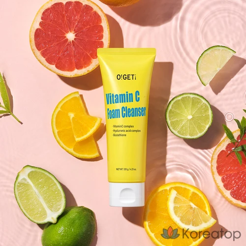 Пенка для умывания O!GETi с витамином С, 120 г, 1 шт.