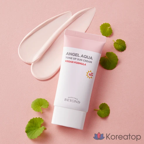 Солнцезащитный крем Beyond Angel Aqua Tone-Up SPF50+ PA++++
