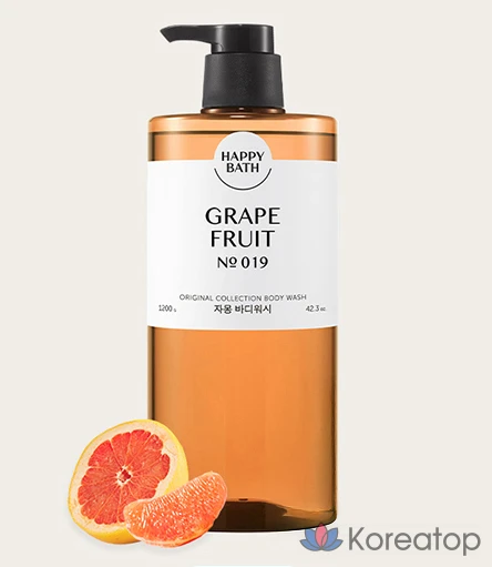 Гель для душа Happy Bath Original Collection Grapefruit, 1200 г, 1 шт.