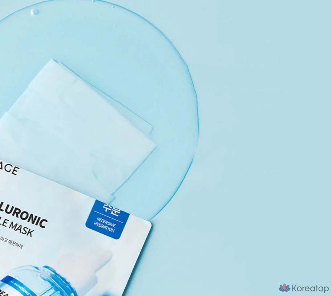 Маска-ампулы WELLAGE с натуральной гиалуроновой кислотой, 1 упаковка, 5 шт., фото 3