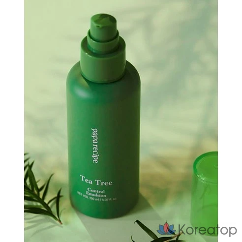 Эмульсия для контроля за ростом волос с чайным деревом Papa Recipe