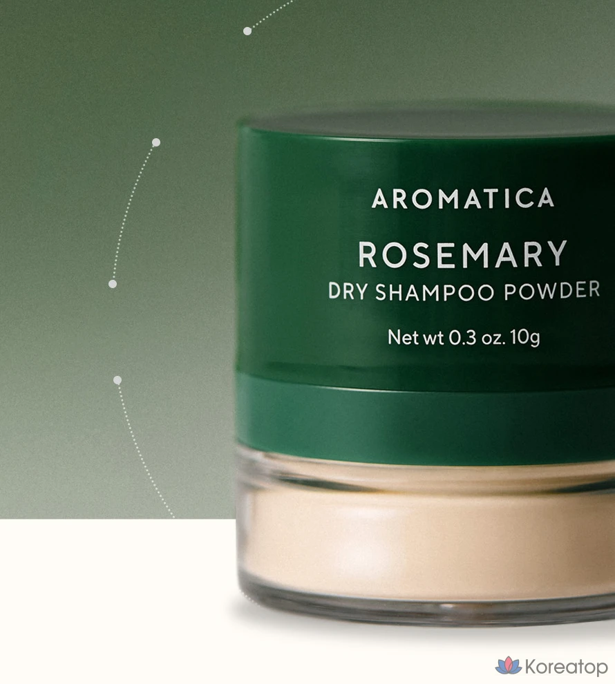 Сухой шампунь-порошок с ароматом розмарина, 10 г, 1 шт.