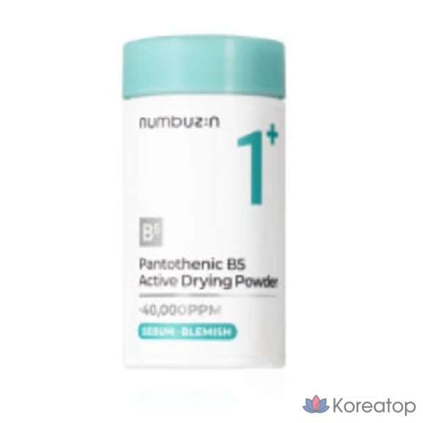 Порошок для перевязок Numbers In No. 1 Pantothenic Acid Active Up, 7 г, 14 г, 1 шт.