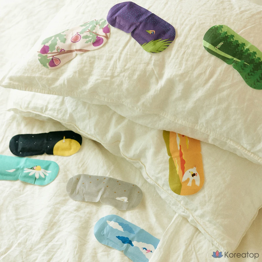 Маска для глаз Steambase Daily Eye Mask с ароматом заката, 5 штук, упаковка из 5 штук., фото 3