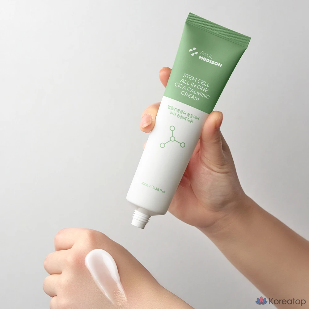 Успокаивающий крем PAUL MEDISON Stem Cell All-in-One Cica, 100 мл, 1 шт.