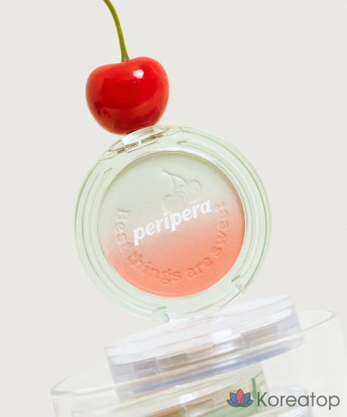 PERIPERA Прозрачные тонированные румяна Custom Cheek 4054949 462831, 02 Персиковый, 12 г, 1 шт.
