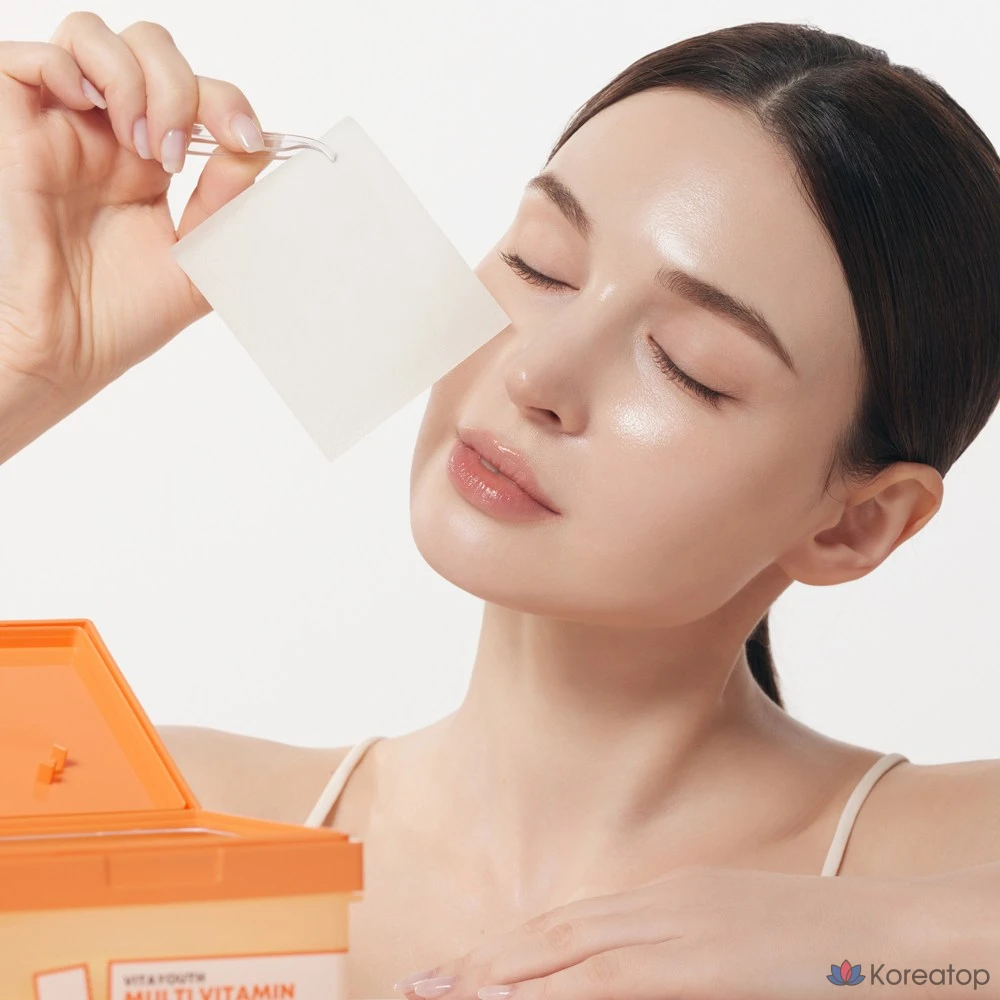 Влажные мультивитаминные подушечки ELT Vitamin Youth, двойная упаковка, 1 шт., 80 штук.