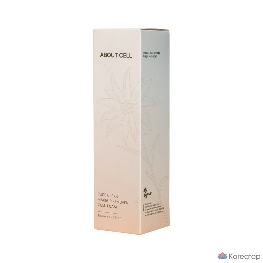 Cell Pure Clear Makeup Remover Foam, 1 шт., 140 мл