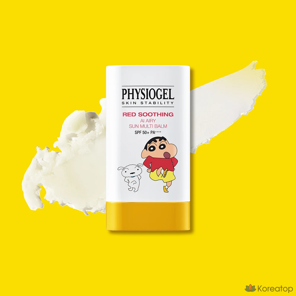 Physiogel Jjanggu Red Soothing AI Airy Sun Multi Balm SPF50+ PA++++, 17 г, 1 шт.