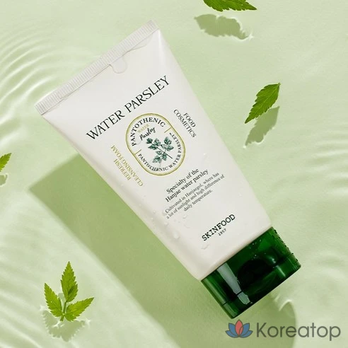 Освежающая очищающая пенка Skinfood Pantothenic Water Parsley
