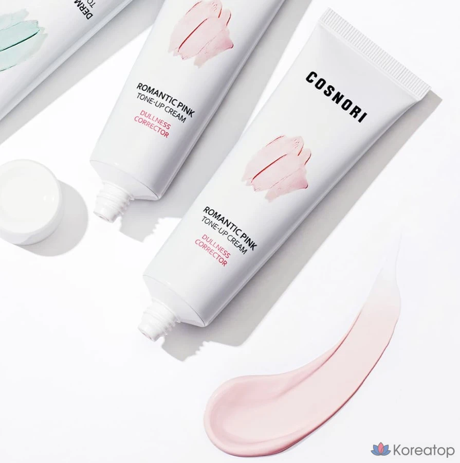 Крем-лосьон для лица Cosnori Color Tone-Up Cream, оттенок 01 Romantic Pink, 1 шт., 50 мл