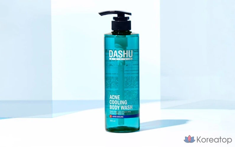 Охлаждающий гель для душа DASHU Daily Acne, 500 мл, 1 шт.