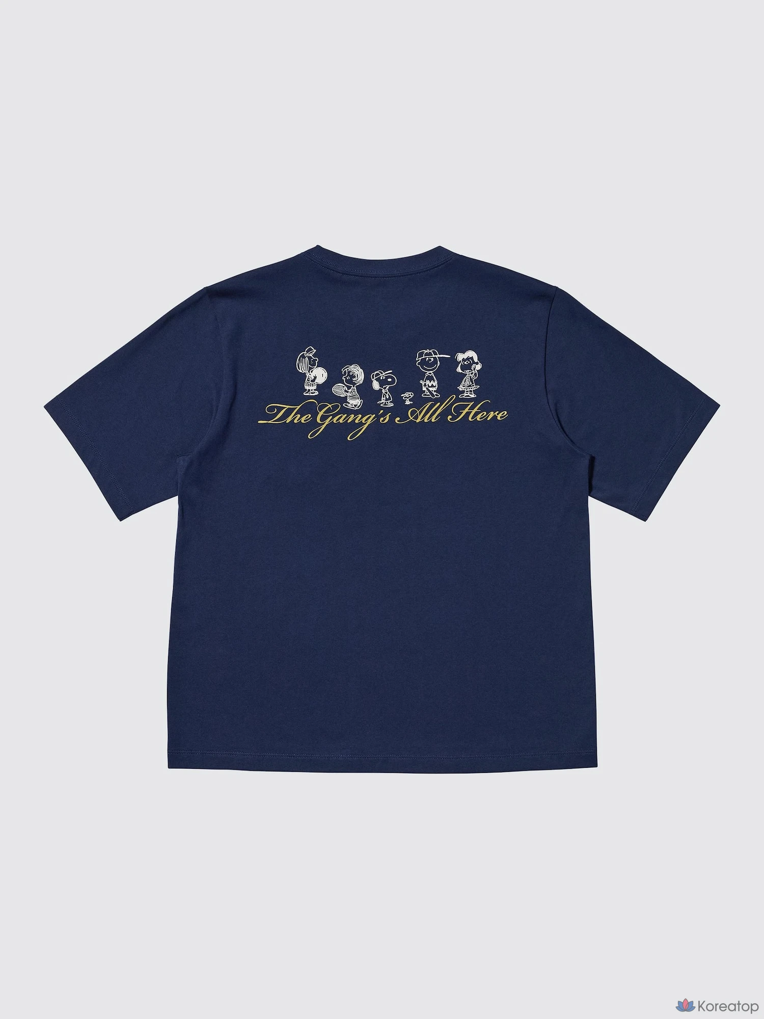 Футболка Uniqlo Peanuts UT Graphic T, черный
