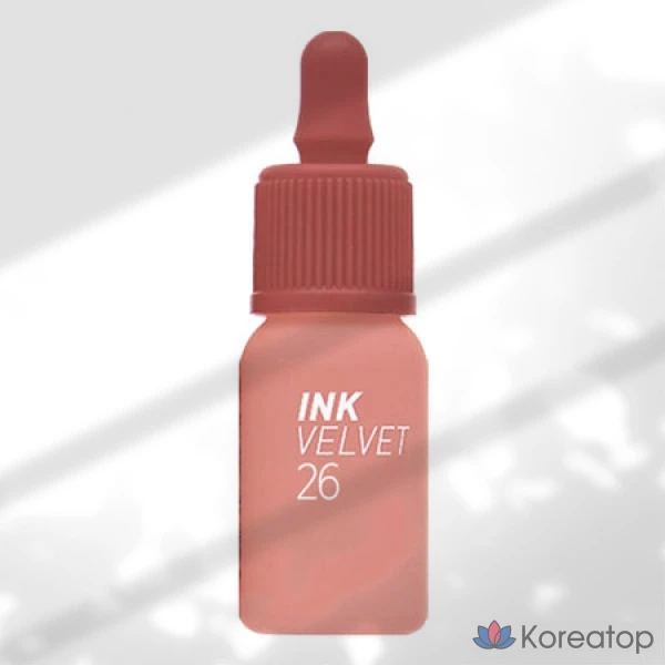 Бархатная тушь Perifera Ink The Velvet, 4 г, 26 подушечек для голени, 1 шт